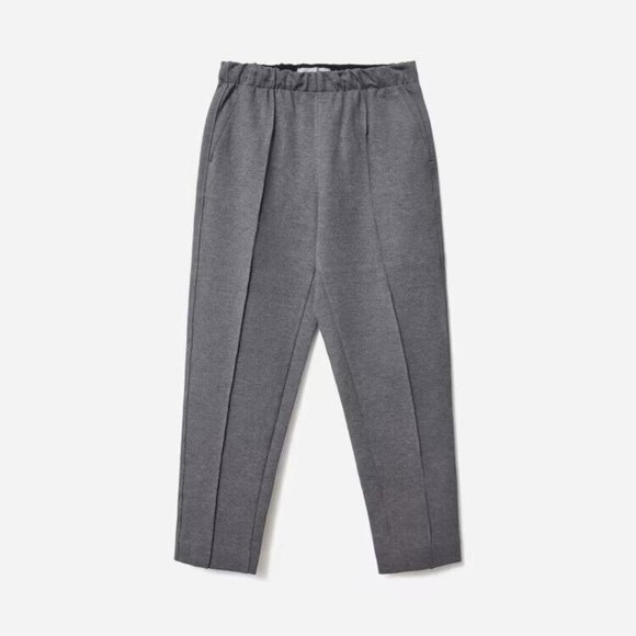 Everlane The Dream Pants Womens Size Small Heather Gray Elastic Waist Minimalist - Picture 3 of 14